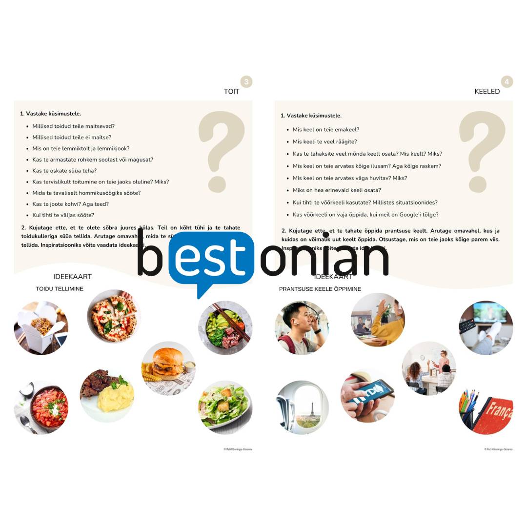 B1-taseme lõpueksami/tasemeeksami rääkimisosa 1. osa lisamaterjal - Image 4