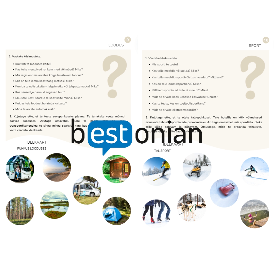 B1-taseme lõpueksami/tasemeeksami rääkimisosa 1. osa lisamaterjal - Image 7