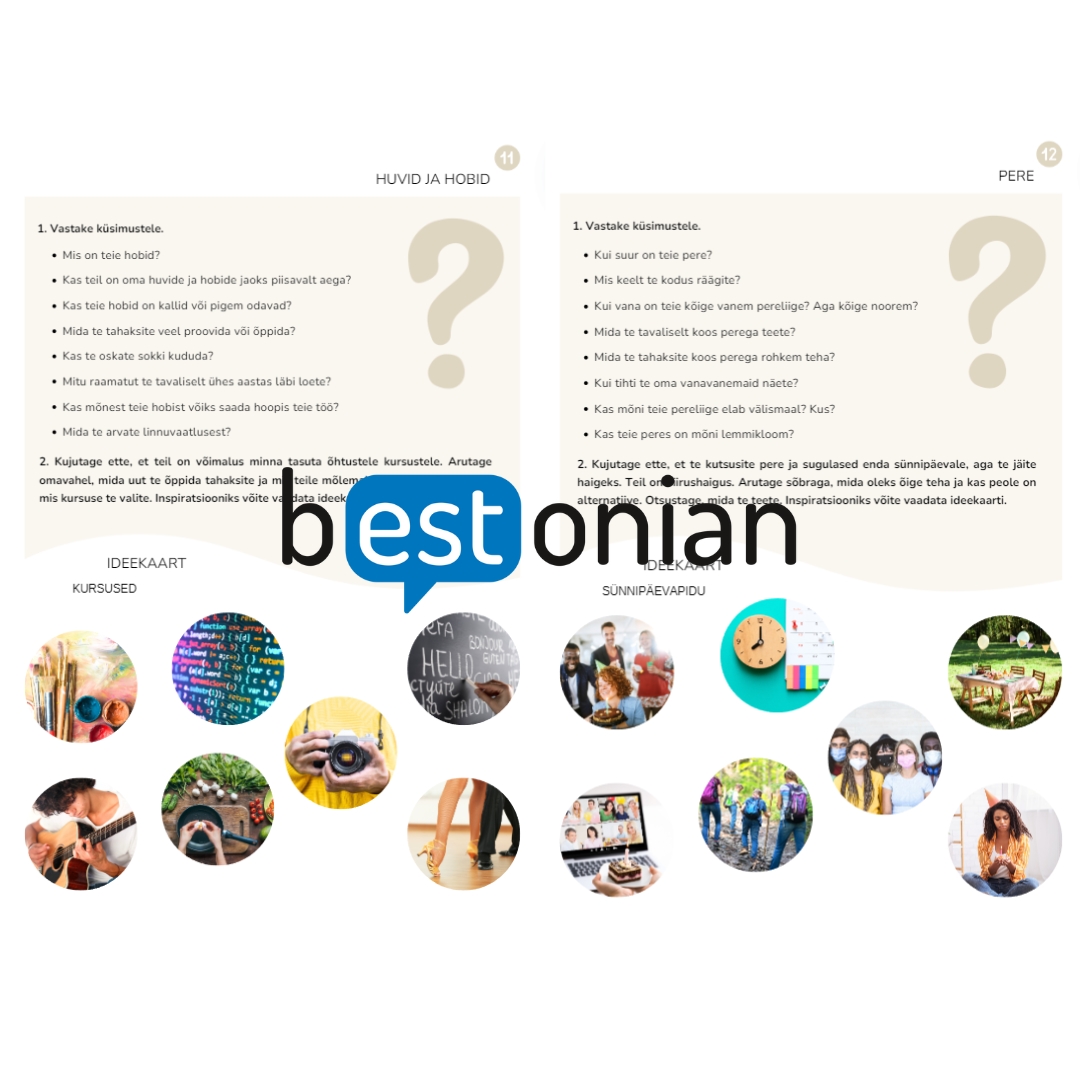 B1-taseme lõpueksami/tasemeeksami rääkimisosa 1. osa lisamaterjal - Image 8